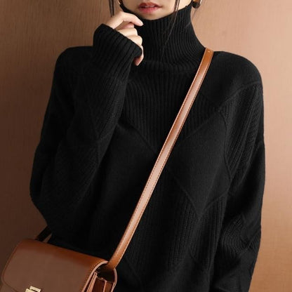 Cashmere turtleneck sweater: Elegance and comfort for winter 