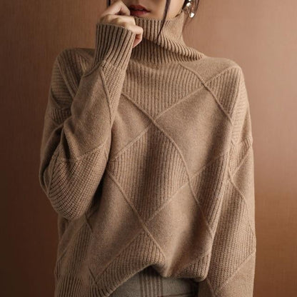Cashmere turtleneck sweater: Elegance and comfort for winter 