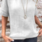Blusa in cotone-lino: comfort ed eleganza nella vita quotidiana 